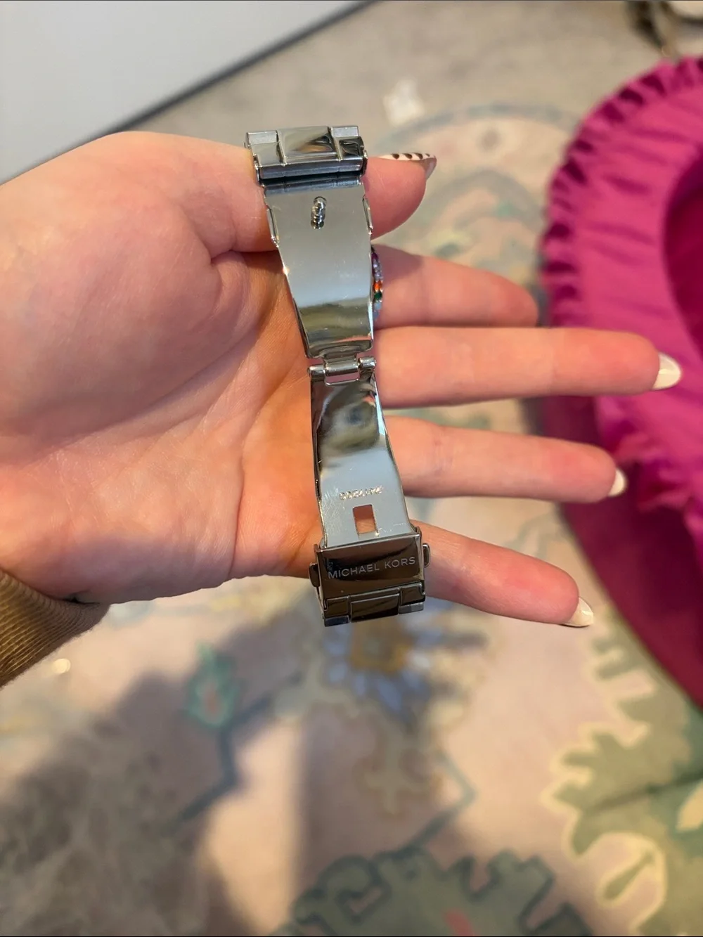Michael Kors oversized Crystal Watch